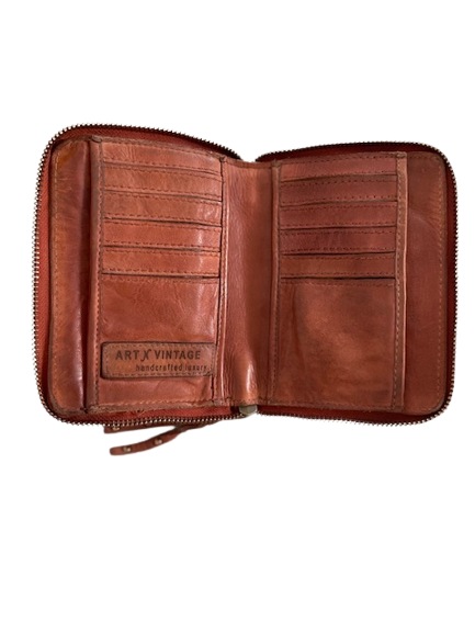 Portsea Purse Wallet Rust